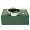 Image 8 : Rolex Mens 36 Silver Diamond Stainless Steel With Rolex Box