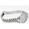 Image 7 : Rolex Stainless Steel White Roman And Gold Diamond Bezel Oyster Perpetual With R