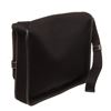 Image 3 : Hermes Black Canvas Leather Buena Ventura Shoulder Bag