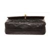 Image 4 : Chanel Black Leather Chain Flap Shoulder Bag