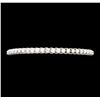 1.65 ctw Diamond Bangle Bracelet - 14KT White Gold
