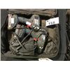 Image 1 : BOSCH DRILL SET INCLUDING CORDLESS DRILL, CORDLESS 1/4" IMPACT DRIVER, 2 BATTERIES, CHARGER AND
