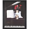 Image 1 : Piano and Roses - Print #2359951