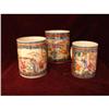 Image 1 : C.1775 CHINESE EXPORT TRIO OF MANDARIN MUGS #2359987