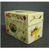 Image 1 : PRETTY VINTAGE RECIPE TIN BOX #2360046