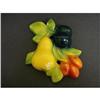 Image 1 : PRETTY VINTAGE WALL PLAQUE - FRUITS #2360047