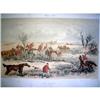 Image 1 : Vinage British Hunting Print - 1863 - Hard #2360162