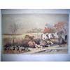 Image 1 : Vinage British Hunting Print - 1863 - The #2360164