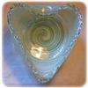Image 1 : Victorian Venetian Lattaccino Glass Triangle #2360211