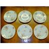 Image 1 : set of 6 T Haviland Limoges flowered Plates #2360233