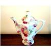 Image 1 : Miniature China Coffee Pot - Roses Shabby #2360421