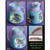 Image 1 : ANTIQUE HAND PAINTED PORCELAIN PITCHER PR-10 #2360511