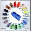 Image 1 : ART DECO CUT GLASS BUTTONS 12 COLORS BTS145-63E#2360558