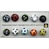 Image 1 : 10 ANTIQUE PAPERWEIGHT BUTTONS c.1900 ABT-2 #2360562