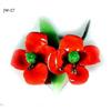 Image 1 : CZECH c.1900 VENETIAN GLASS FLORAL BROOCH #27 #2360565