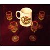 Image 1 : FOX HUNTING SCENE ON MUG AND SHOT GLASSES #2379647