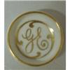 Image 1 : TINY LIMOGES OPEN SALT DISH MONOGRAM GE #2379727