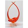 Image 1 : SIGNED CHALET ART GLASS VASE - EAMES ERA #2379742