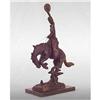 BRONCO BUSTING COWBOY STATUE / NEW #2379943
