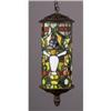 Image 1 : ART DECO HANGING LAMP MULTICOLOR GLASS DESIGN /#2379965