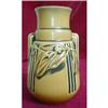 Roseville LAUREL Vase UnMarked YELLOW -Antique-#2380081