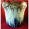 Antique MAJOLICA Jadiniere LARGE Planter  #2380083