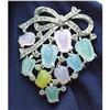 Costume pastel fruit salad fur clip #2380210