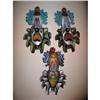 Three Decorative Clowns handpaint metal! #2380310