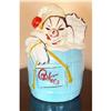 McCoy Clown in Barrel Cookie Jar ca 1950 #2380334