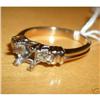 14K Yellow Gold Diamond Engagement Ring #2380448