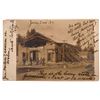 Image 1 : Guerneville, Cal Livery Stable Earthquake Postcard [141315]