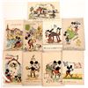 Image 1 : Disney Early Mickey Mouse French Postcards (9) [127774]