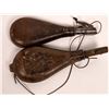 Image 2 : Vintage Leather Shot Pouches c.1850-1870 [142337]