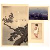 Image 1 : Art Prints, Hiroshi Yoshita School (3) [143182]