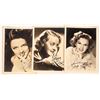 Image 1 : Female Icons of the Silver Screen Signed Photos (3) [141587]