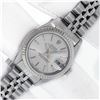 Image 3 : Rolex Stainless Steel Silver Oyster Perpetual Datejust With Rolex Box & Booklets