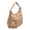 Image 2 : MCM Beige Canvas Hobo Bag