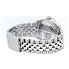 Image 5 : Rolex Mens Stainless Steel White Diamond & Emerald 36MM Datejust Wristwatch