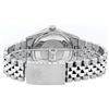 Image 7 : Rolex Mens Stainless Steel White Diamond & Emerald 36MM Datejust Wristwatch