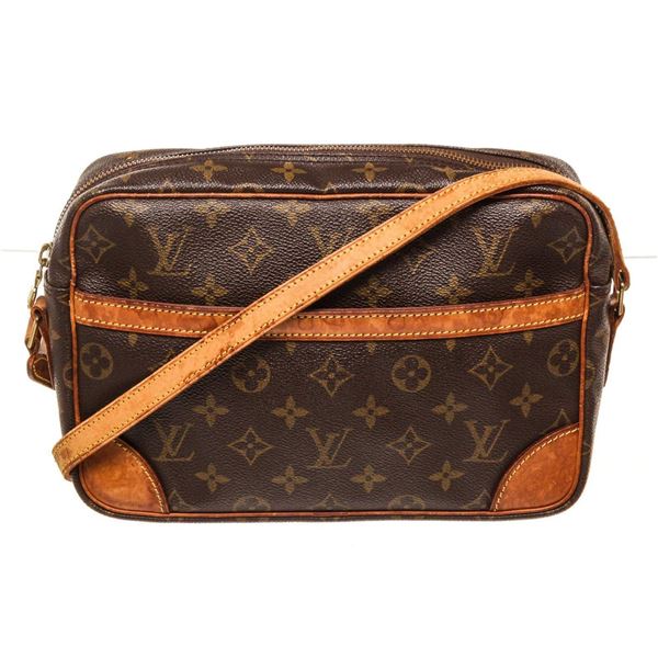 Louis Vuitton Brown Monogram Trocadero 27cm Crossbody Bag