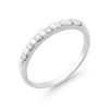 Image 2 : 14KT White Gold 0.25ctw Diamond Ring