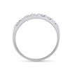 Image 3 : 14KT White Gold 0.25ctw Diamond Ring