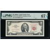Image 1 : 1963A $2 Legal Tender Note PMG 67EPQ