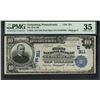 Image 1 : 1902 $10 Gettysburg PA National PMG 35