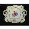 Image 1 : LOVELY FLORAL GOLD LARGE DISH - BAVARIA #2364523