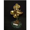 Image 1 : Bronze Figurine/Girl Face in Flower #2364777