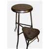 Image 1 : Industrial Stool w/ Fold-out Foot #2365384