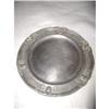 French Pewter Platter Vintage Decorative #2378602