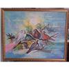 Image 1 : Haitian Painting by Luckner Pierre 23" x 29" #2379383