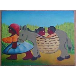 Haitian Painting by  Myat Sen 12x16 #1 #2379389